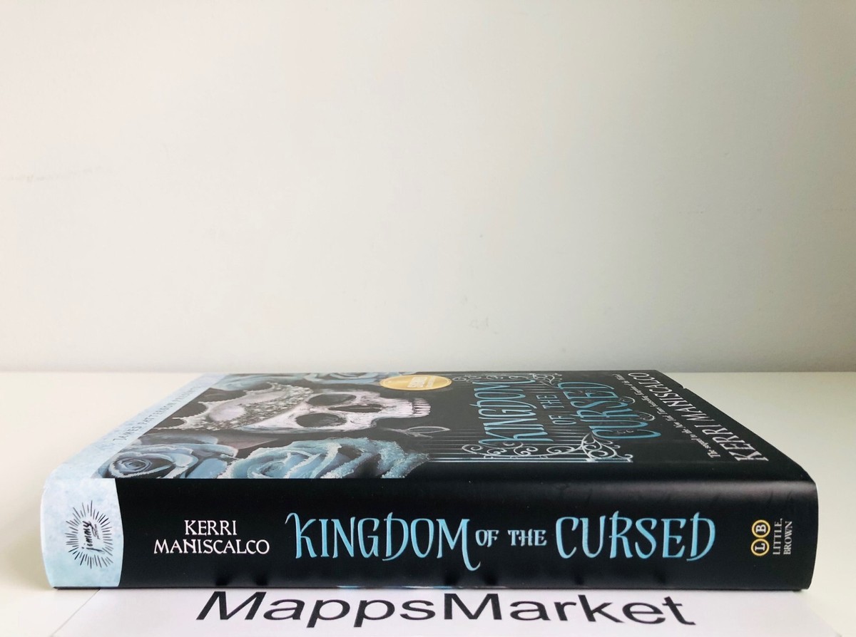 SIGNED Kingdom of the Cursed Kerri Maniscalco B&N EXCLUSIVE 1st