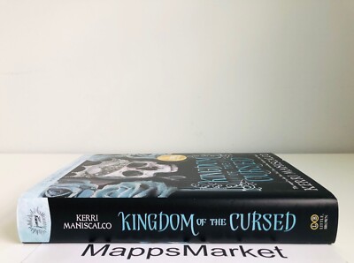 SIGNED Kingdom of the Cursed Kerri Maniscalco B&N EXCLUSIVE 1st