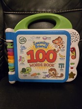 LeapFrog Learning Friends 100 Words Book, Green English Spanish