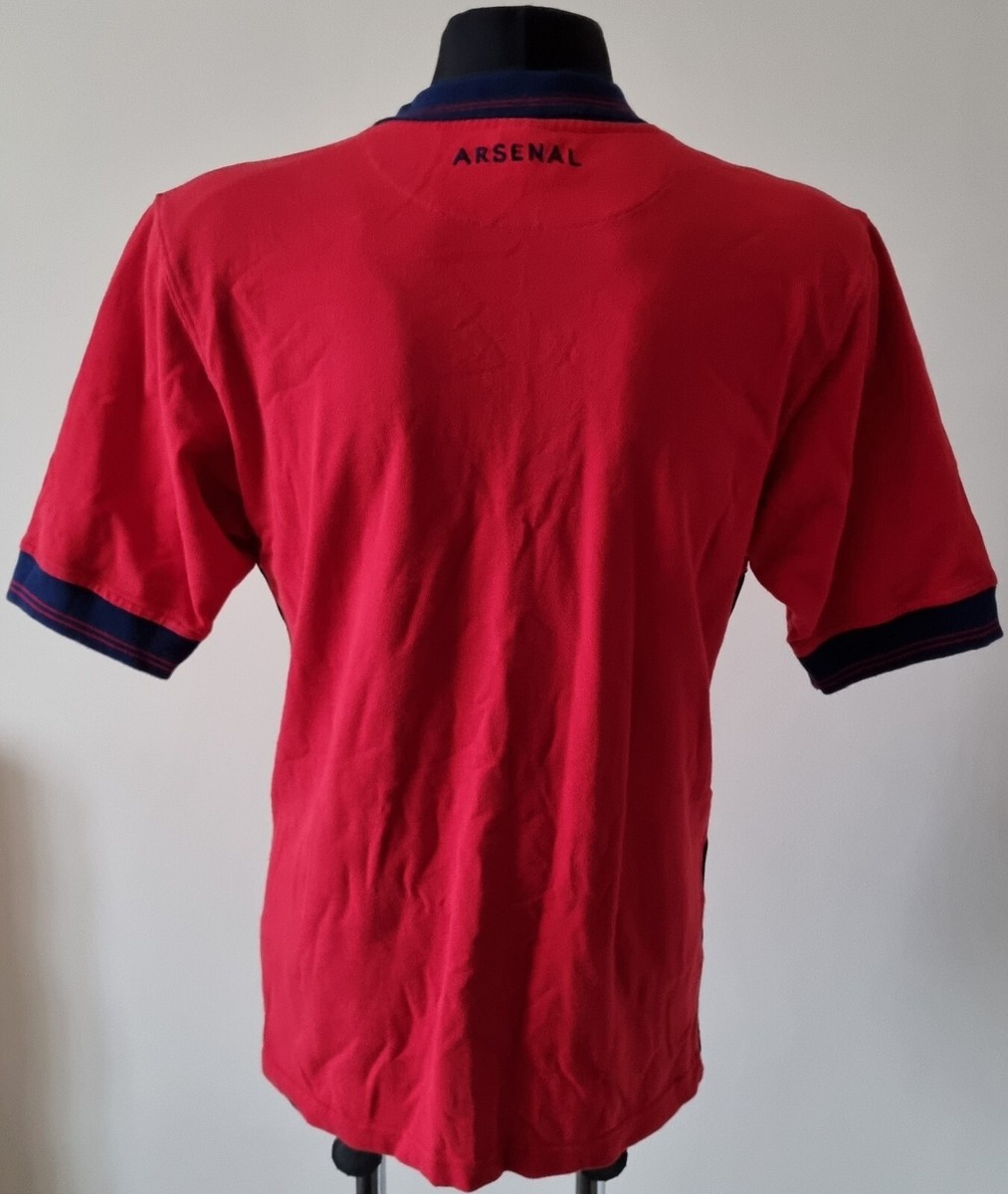 【正規 90s NIKE arsenal training polo】 Arsenal London Gunners 90' Authentic Nike training polo