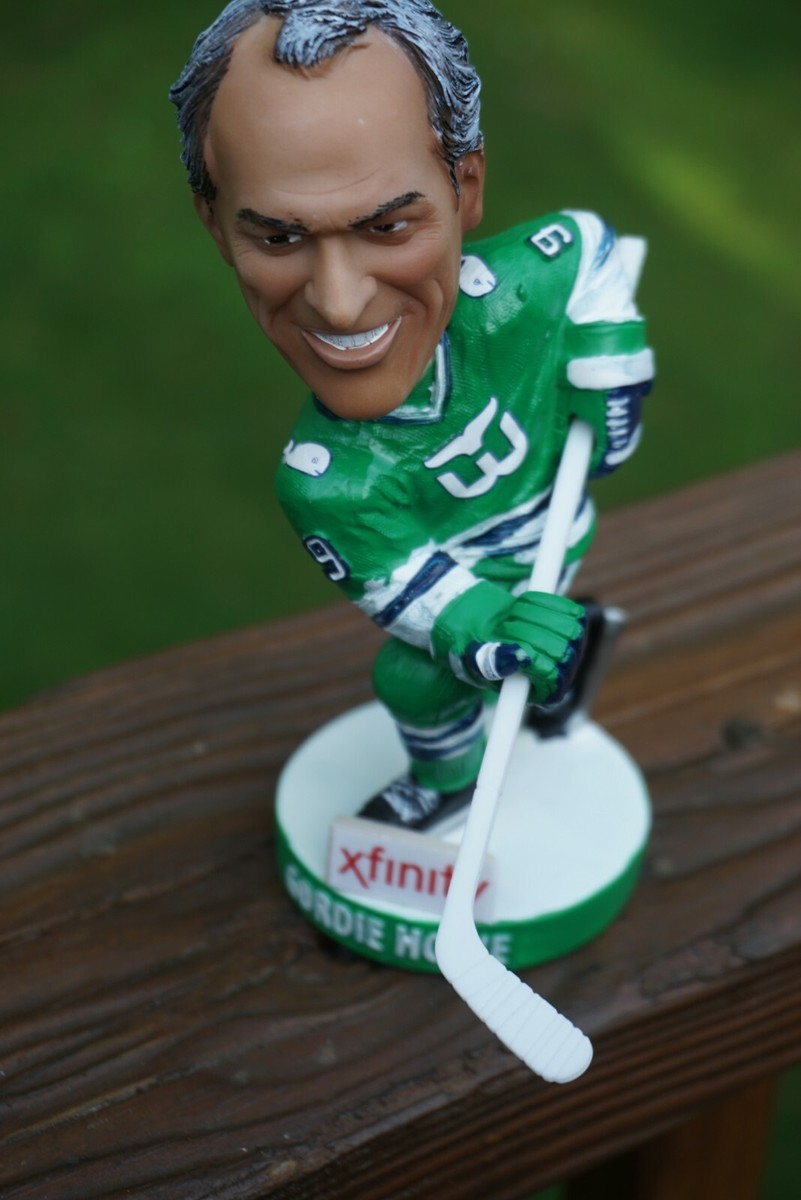 Hartford Whalers Gordie Howe bobblehead with box signed by 22 | eBay