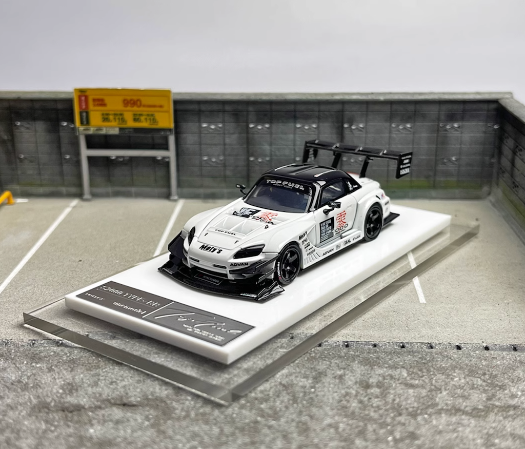 CR Onemodel 164 JDM JS AP S2000 Racing Sports Model Diecast Resin Car