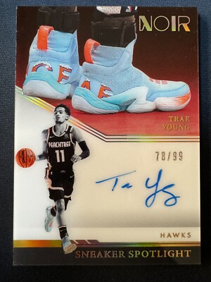 TRAE YOUNG トレイ ヤング 55/99 NOIR panini sneaker spotlight auto