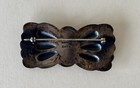 FINE TURQUOISE AND SILVER NAVAJO PIN BROOCH – HARRY MORGAN — photo 7