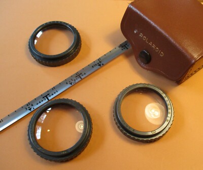 POLAROID Land Kamera Nahaufname CLOSE UP Set 540 PLUS 1,2+4  Tasche Fokusmaßband