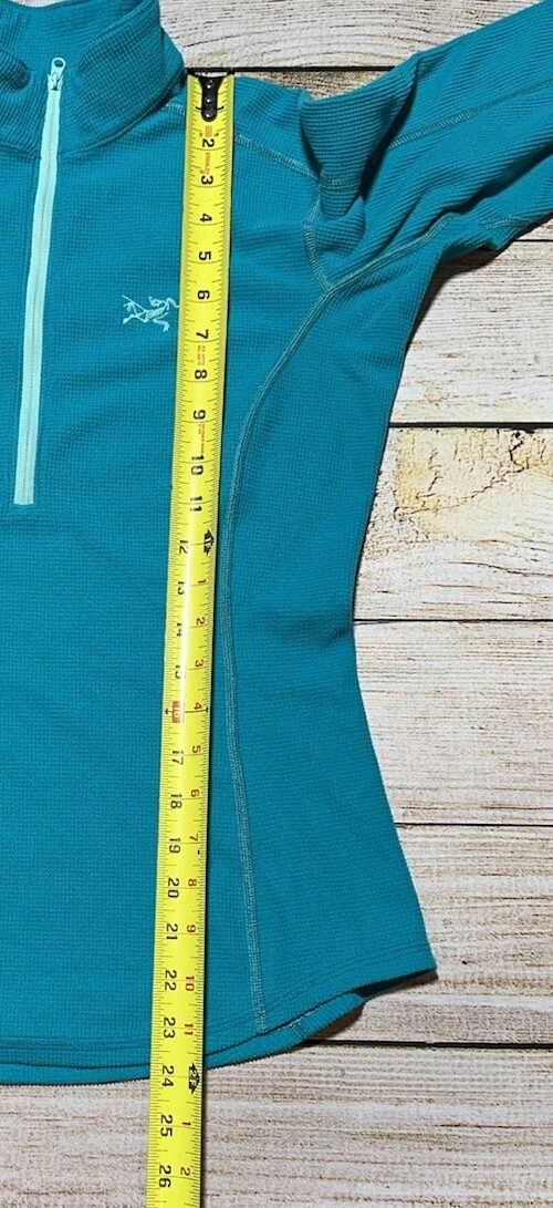 arcteryx delta waffle polartec fleece 1/4 zip pullover base-layer