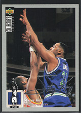 1994 Collector's Choice #28 Stacey King Silver Signatures