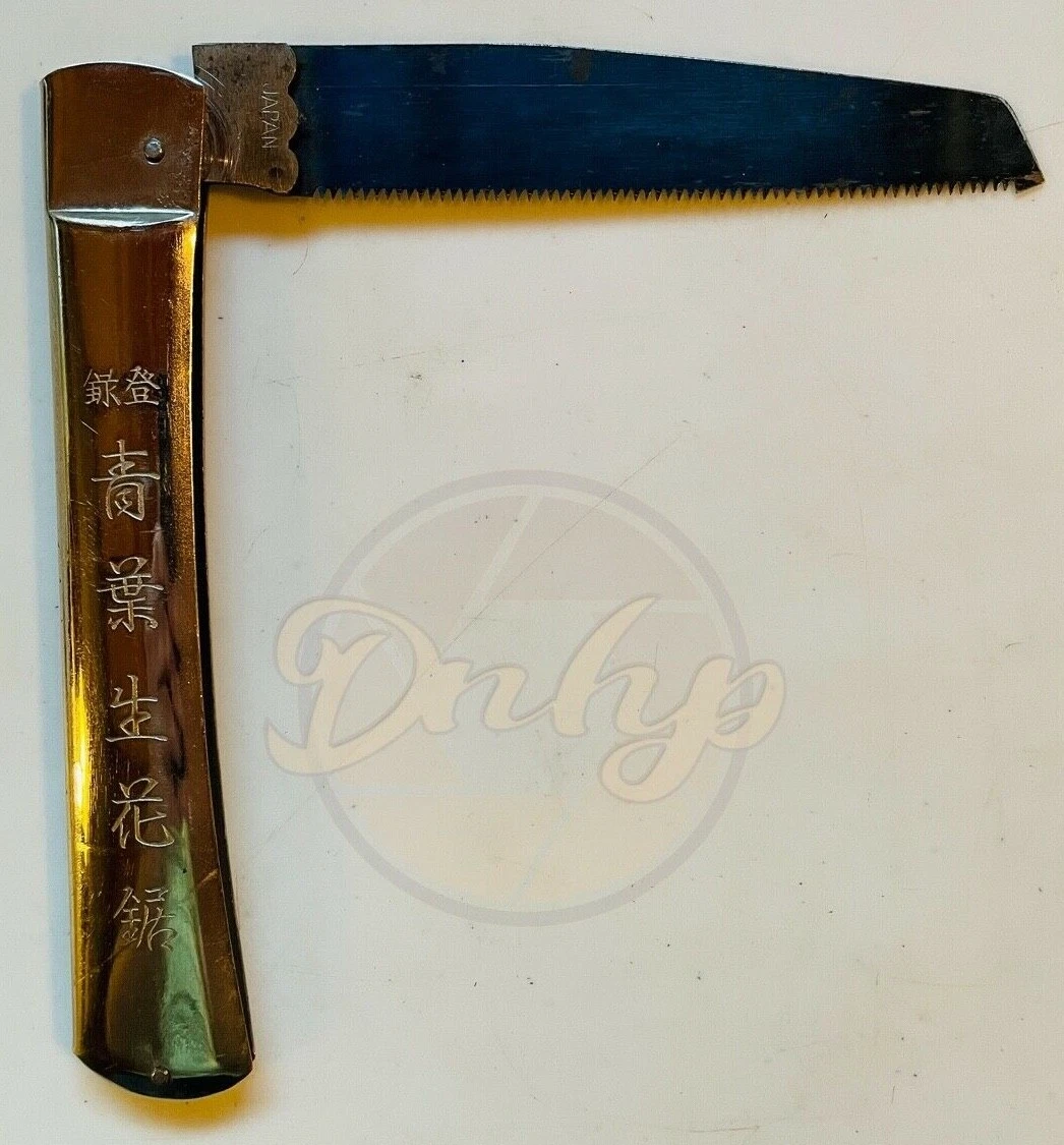 Japanese Hand Saw Manual Folding Serrated Stainless Steel Blade