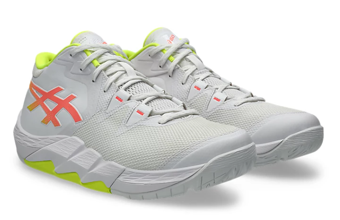 ASICS UNPRE ARS 2 WIDE 1063A069 102 White Sunrise Red Unisex ASICS UNPRE ARS 2 WIDE 1063A069 102 White Sunrise Red Unisex