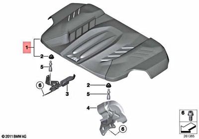 Genuine BMW M5 M6 F06 F10 F12 F13 Convertible Coupe covers 