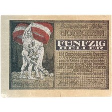 [#288348] Austria, Steyr, 50 Heller, Blason, 1921, 1921-03-31, UNC, Mehl:FS 1034