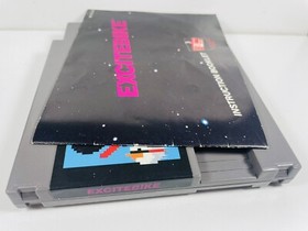 EXCITEBIKE -- NES Nintendo Original Racing Game + INSTRUCTIONS MANUAL BOOKLET
