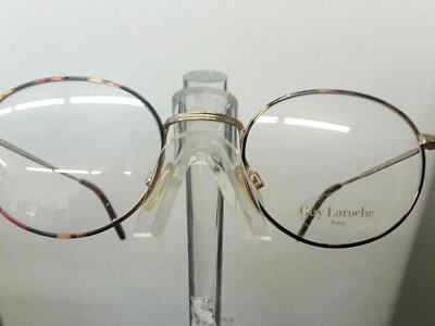 ORIGINALE Guy Laroche Paris GL 107 YG  Tortoise EYEGLASSES France new vintage