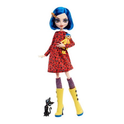 Mattel Exklusive Creations Barbie Monster High Skullector Coraline Puppe LAIKA
