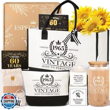 iAOVUEBY 60th Birthday Gifts for Her Women, Cool Gifts for 60 Year Old Woman,