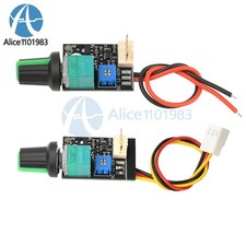 DC 12-60V 4-Wire PWM Fan Speed Controller 3A Fan Governor Speed Control Switch