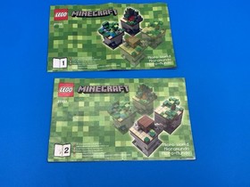 LEGO CUUSOO: Minecraft Micro World 21102 (No Box) Complete