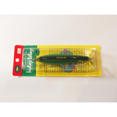 #ad Balsa 50 Hotsey Totsy Big Handmade Vintage Topwater Lure $89.58