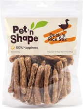 Pet 'n Shape Duck Rice Stix Dog Treats - 1 Pound 1 (Pack of 1) 