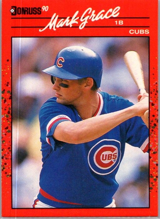 1990 Donruss #577 Mark Grace