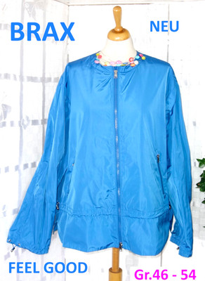 NEU BRAX Blue Planet Designer leichte Outdoor JACKE BLAU 46 48 50 + Wetterjacke