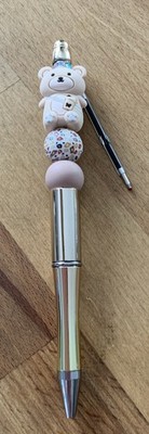 Kugelschreiber Kuli Druckkugelschreiber Perlen Glitzer Neu Unikat