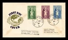 Dr Jim Stamps Ireland First Day Cover Saint Patrick 1961 3v Set Van Dahl Cachet