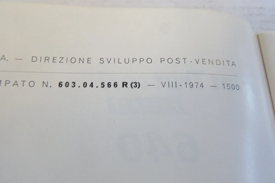 manuale uso manutenzione trattore Fiat 640 640 DT trattrice tractor - Immagine 3 di 4