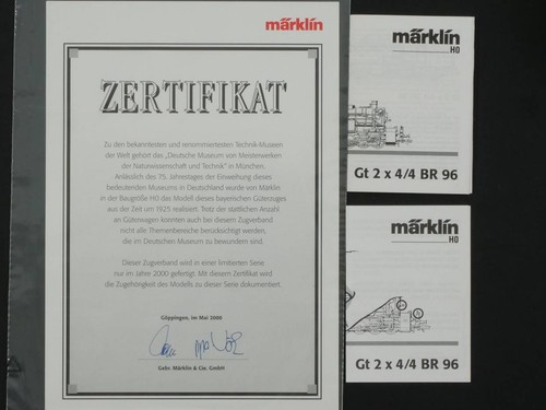 Märklin 26960 Large Bavarian Freight Train Mallet Digital Mint! OVP BL 1705 - Picture 11 of 11
