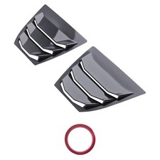 Abs Plastic Window Louvers Side For Mazda 3 Axela 2014-2018 Carbon Fiber Abs Plastic Window Louvers Side For Mazda 3 Axela 2014-2018 Carbon Fiber