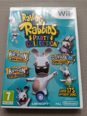 Raving Rabbids Party Collection für Nintendo Wii 3 Full Game in 1, Neu Sealed