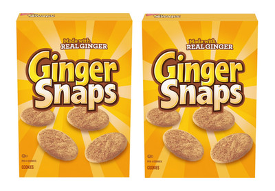 (2 pack) Ginger Snaps Cookies, Ginger Cookies, 16 oz