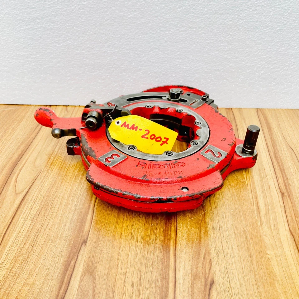 Ridgid Receding Die Head Pipe Threader/Threading Machine 2-½"-4" BSPT #3 - Image 3 of 4