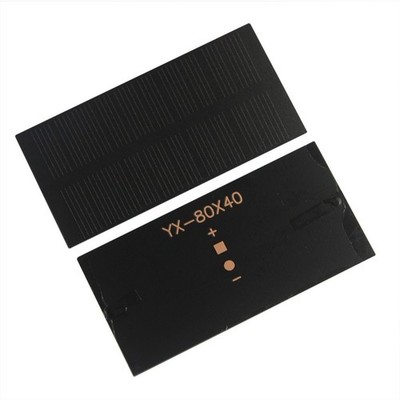 Effizientes 0,5W 5V Solar Ladeboard f��r 3,7V-5V Li-Ion und Li-Poly Akkus