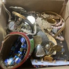 5 Lb Mixed Vintage/Modern Fashion Costume Box Lot Jewelry ALL WEARABLE SELLABLE
