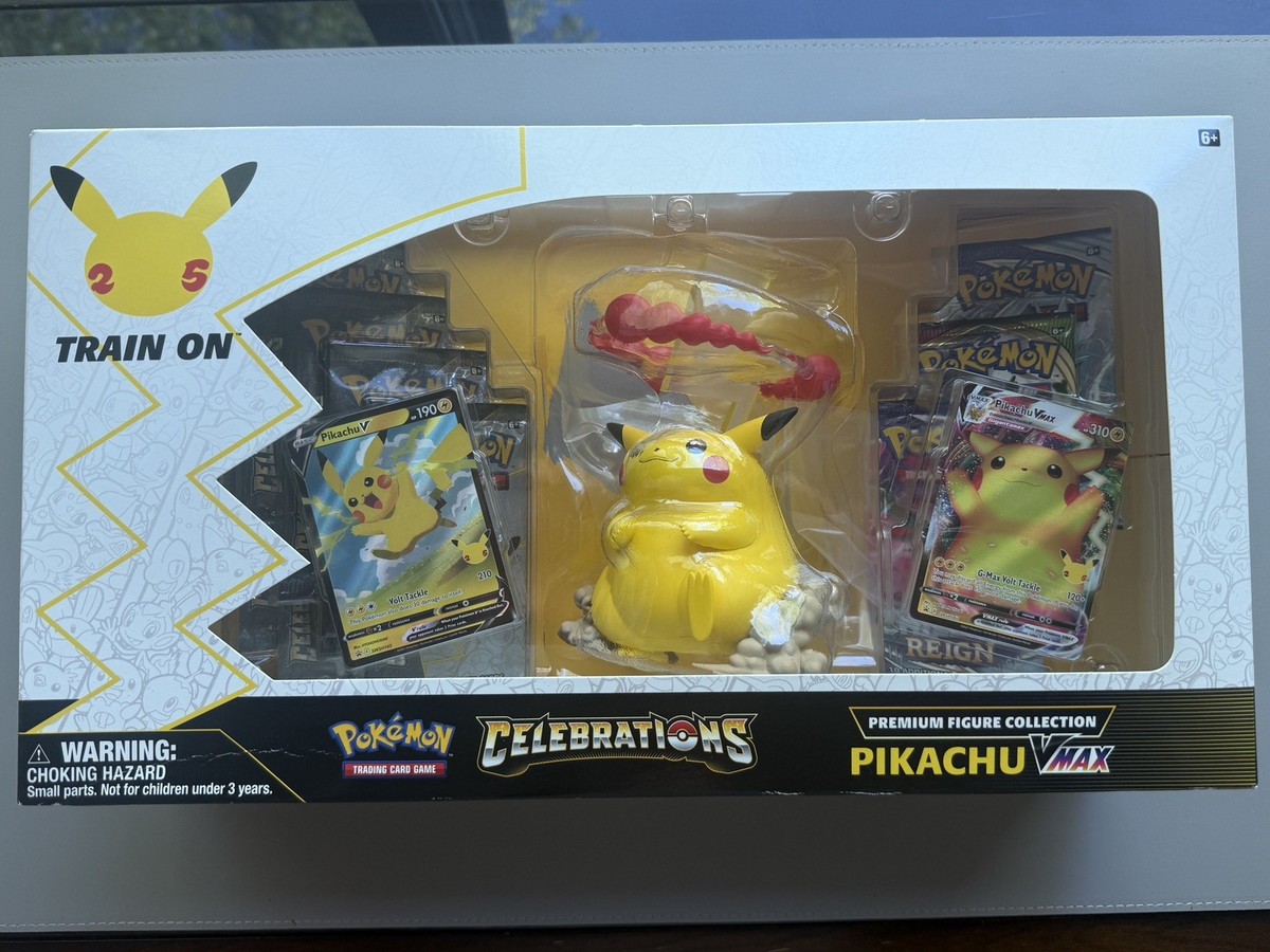 ポケモンカードゲーム プレミアムフィギュアコレクション ピカチュウVMAX Pokémon TCG Celebrations Premium Figure Collection Pikachu VMAX