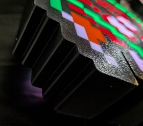 Metroid Sprite NES LED Sign Light Retro Game Decor Video Game Room 3D 9x8