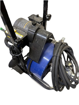 #ad Hydrostar Drain Monster Electric Drain Cleaner Power Feed – 50’ Cable Sold As Is $200.00