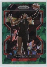2022 Panini Prizm WNBA Green Ice Prizm A'ja Wilson #39 00zd