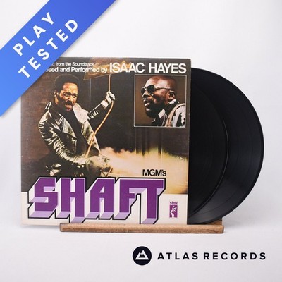 Isaac Hayes Shaft Gatefold 2 x LP Album Vinyl Record 2659 007 Stax - VG+/VG+