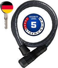 ABUS Panzerkabelschloss Steel-O-Flex Microflex 6615K - Kabelschloss Aus Stahlkab