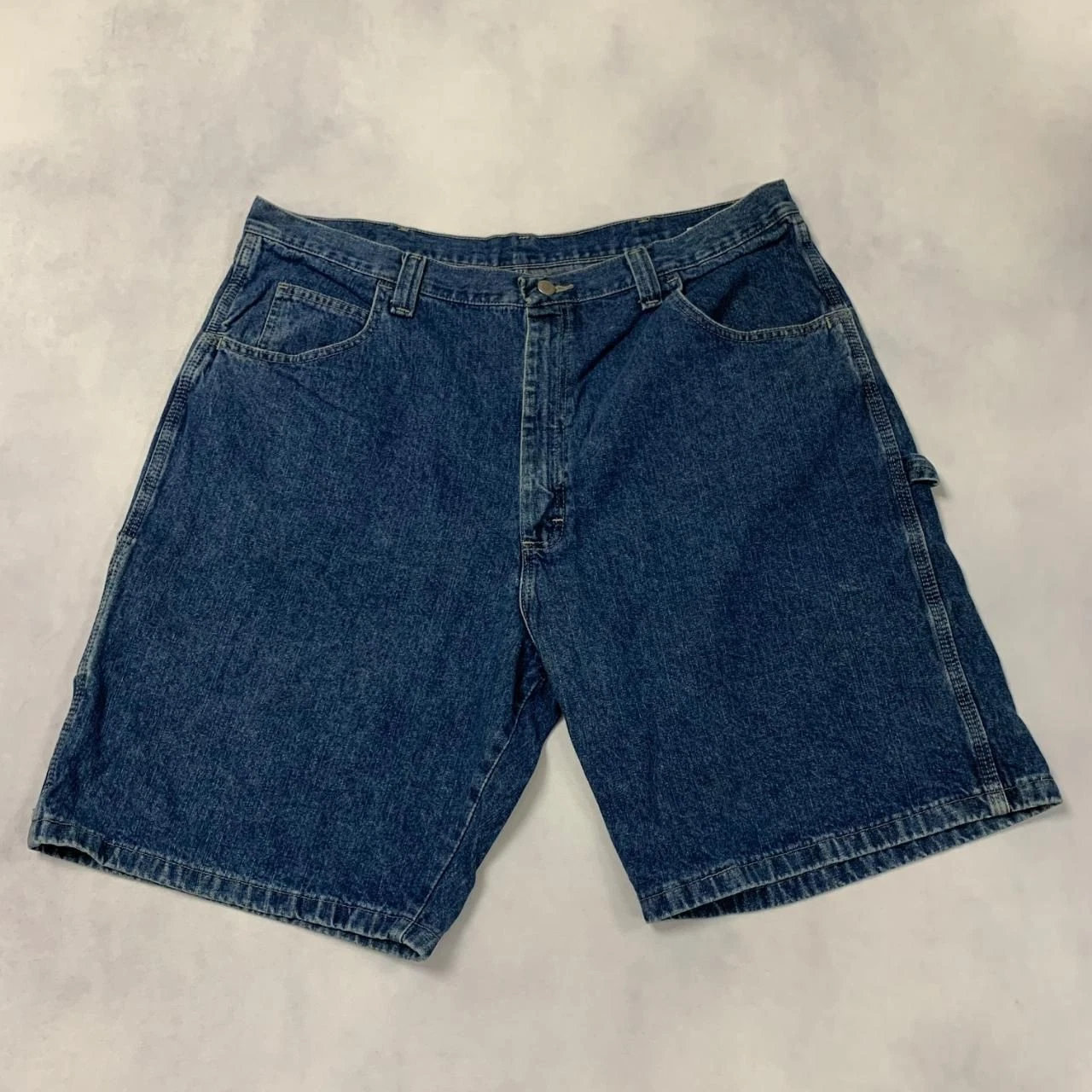Wrangler Shorts Cargo Carpenter Workwear Utility Denim Shorts Men's 40