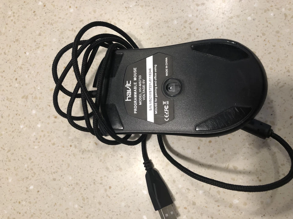 Ratón programable retroiluminado para juegos HAVIT HV-MS733 Foto 3 de 3