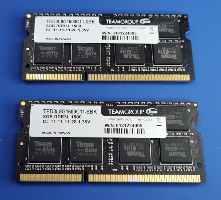 Team Group PC3-12800 (DDR3-1600) 8 GB Computer Memory (RAM) for