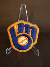 Milwaukee Brewers Original Vintage 80's Logo Patch Embroidered Iron On FREE SHIP