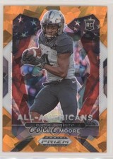 2021 Panini Prizm Draft Picks All-American Orange Ice Rondale Moore #187 0p1e