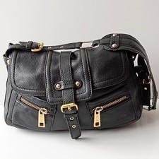 🔥Ri2K Real Leather Women's Shoulder Bag Black 35/19/11 Cm