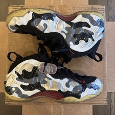Size 9.5 - Nike Air Foamposite One PRM Fighte...