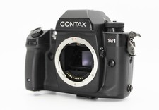 Near MINT AF/MF Contax N1 35mm SLR Film Camera Black Body Tested From Japan