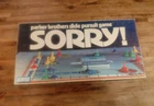 Vintage Sorry! Board Game 1972 Parker Brothers Game Complete  Made In USA